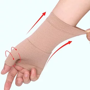 apoio para o pulso, manga de compressão para o pulso, apoio para o polegar