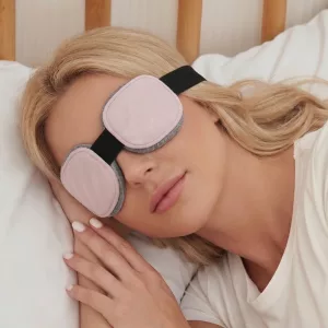 Máscara de Dormir 3D Blackout Tecido Macio