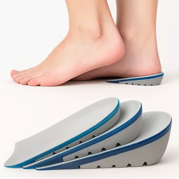 height increase insoles, heel lift insoles, half shoe inserts, heel lift inserts, height boosting insoles, shoe lifts for height