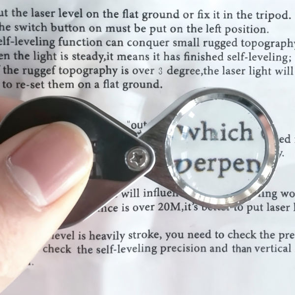 pocket magnifier, foldable magnifying glass, pocket magnifying glass