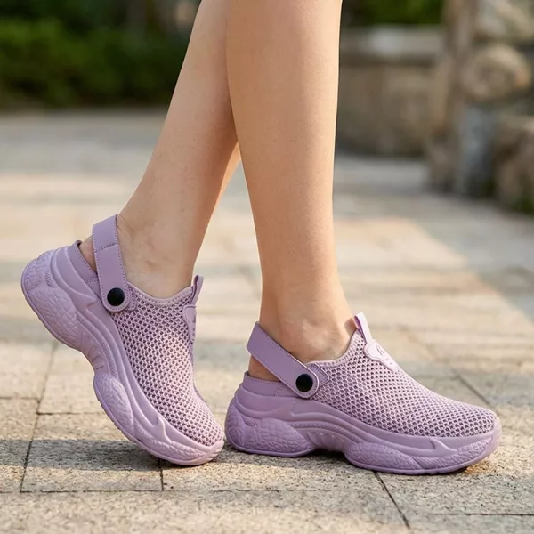 sandals with backstrap