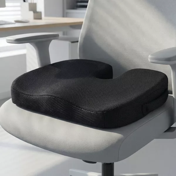 seat cushion, donut pillow, donut cushion, sciatica seat cushion, pressure relief seat cushion, coccyx seat cushion, tailbone pillow, hemorrhoid cushion