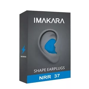 Protetores auriculares de dormir com redução de ruído - Azul